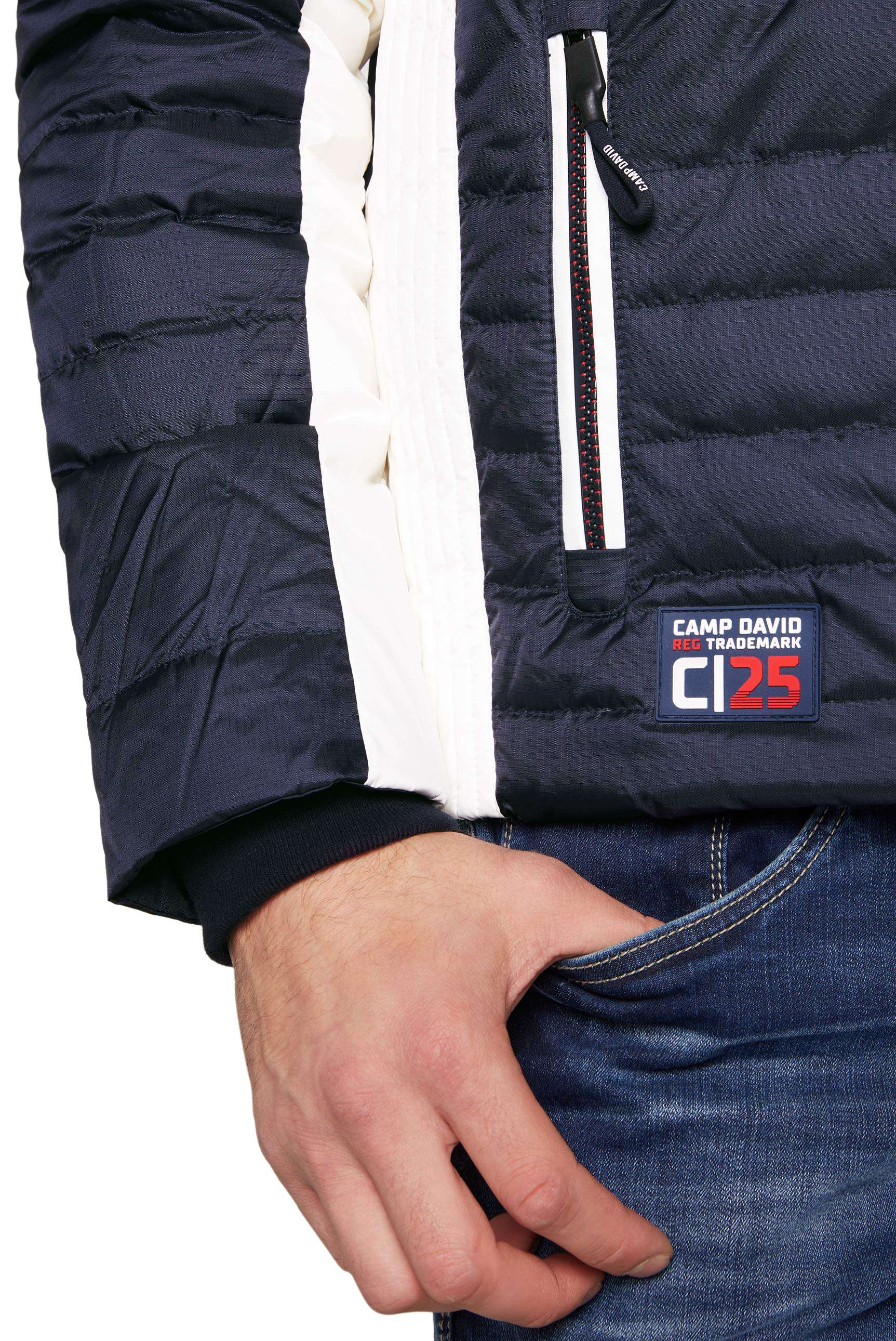 Giacca da uomo Camp David con cappuccio
