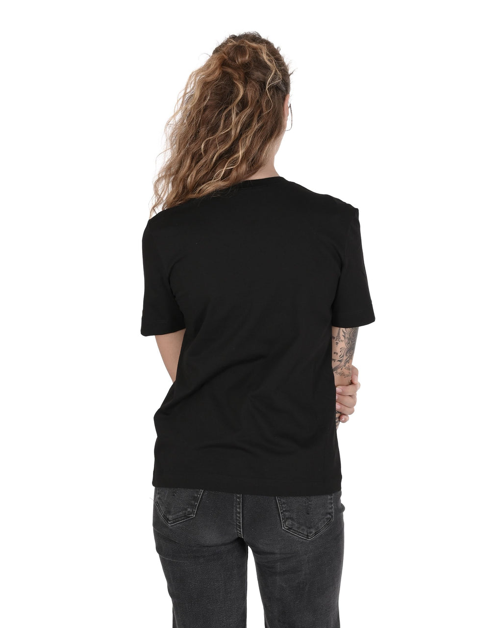 T-shirt da donna Love Moschino W 4 H06 33 M 3876 C74 NERO