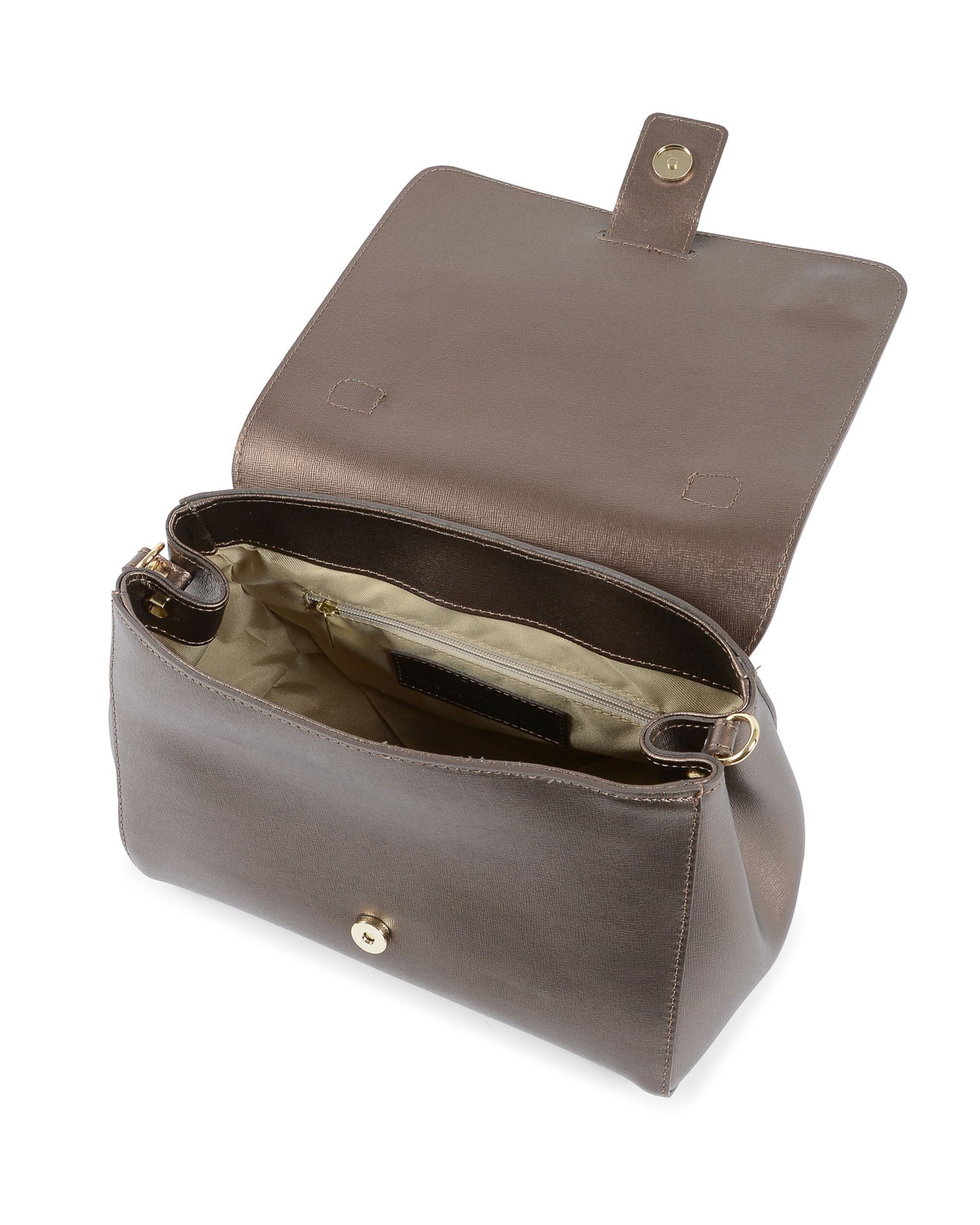 Borsa Donna V Italia Bronzo BC10280 52 SAFFIANO BRONZO