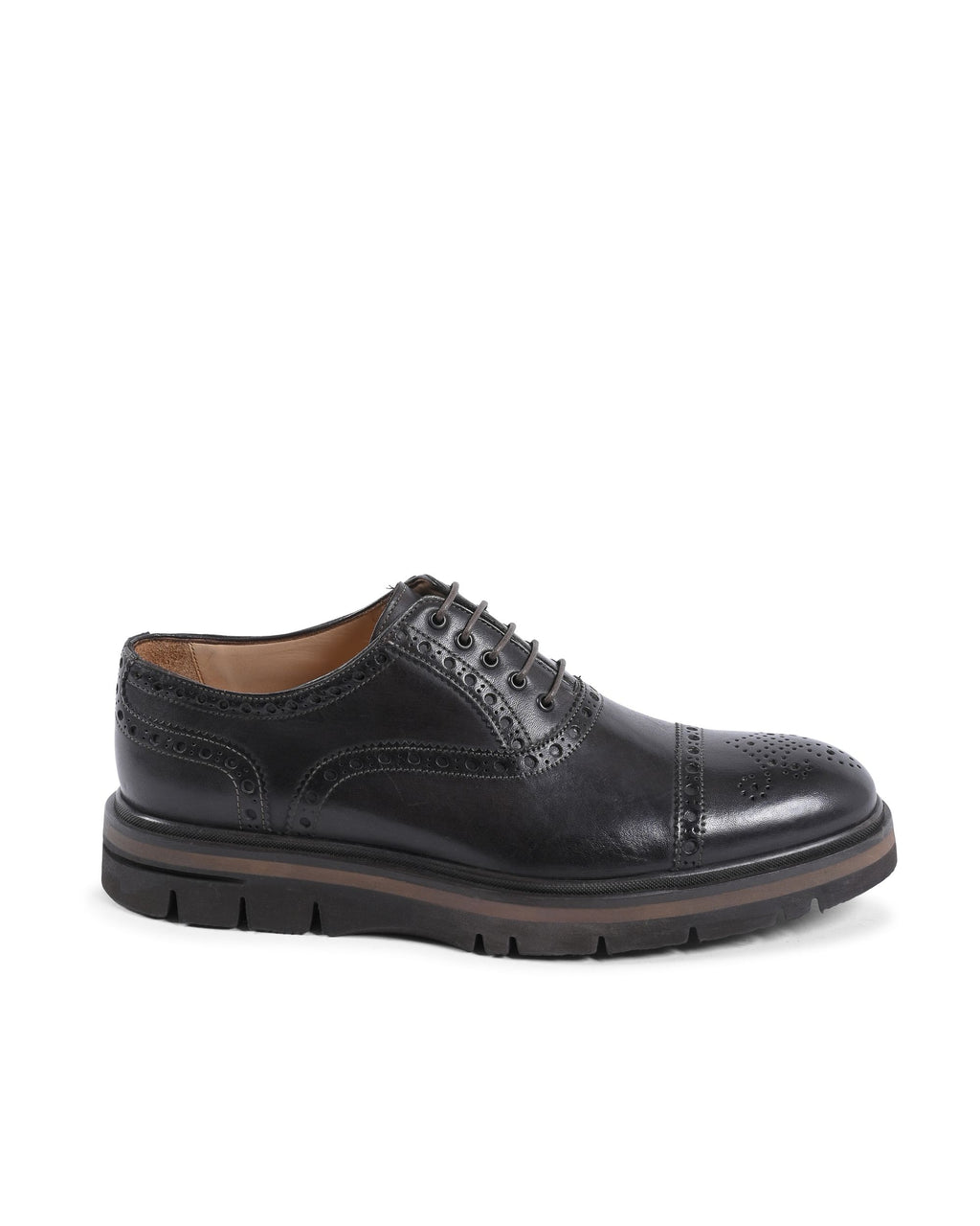 Scarpe Brogue Uomo Dee Ocleppo EB130 VITELLO T MORO