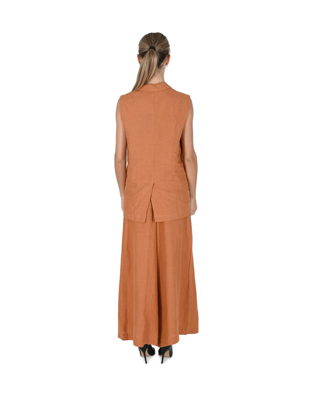 Gilet da donna Nevro CHORA LINEN VEST MA2
