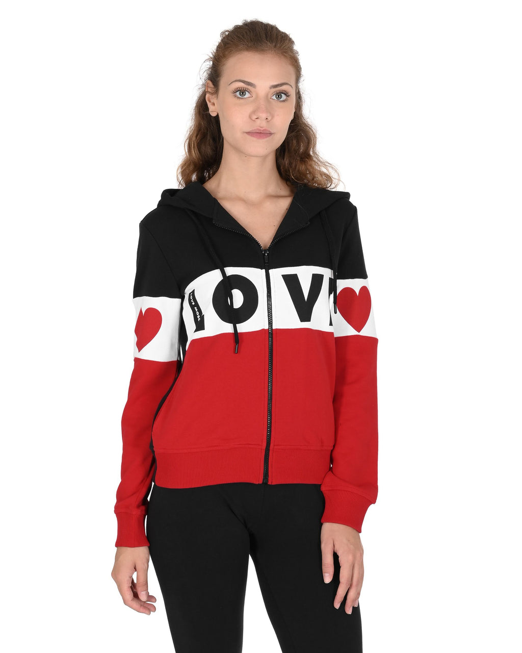 Felpa da donna Love Moschino W 3 374 01 M 4068 4072 MULTI