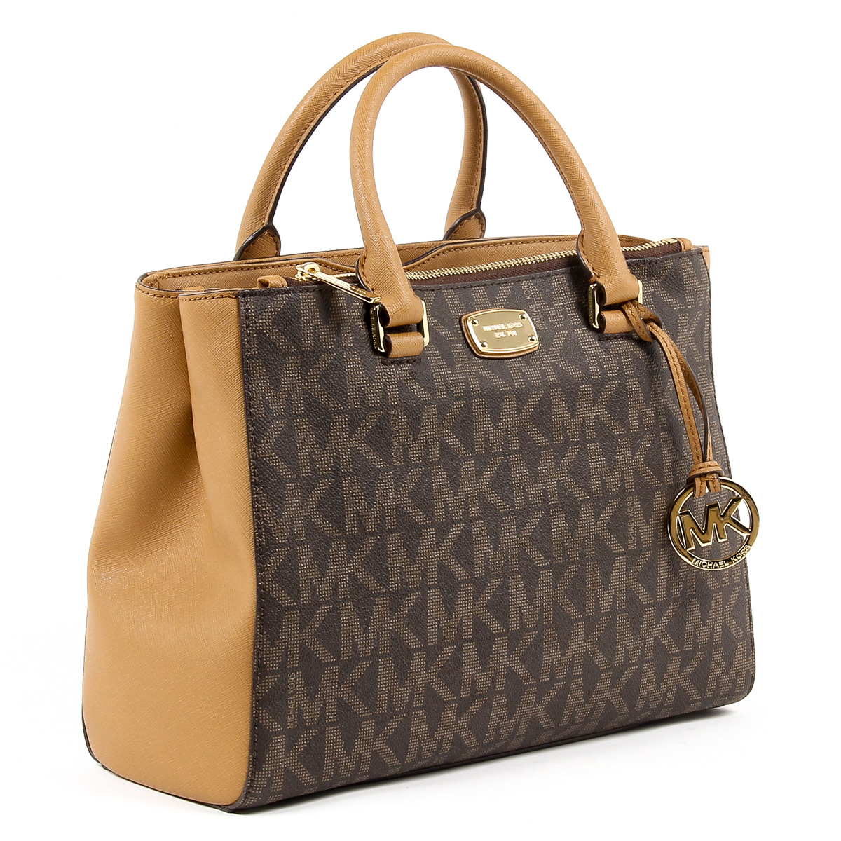 Borsa a mano da donna Michael Kors KELLEN 35S7GSOS2B BRN ACORN