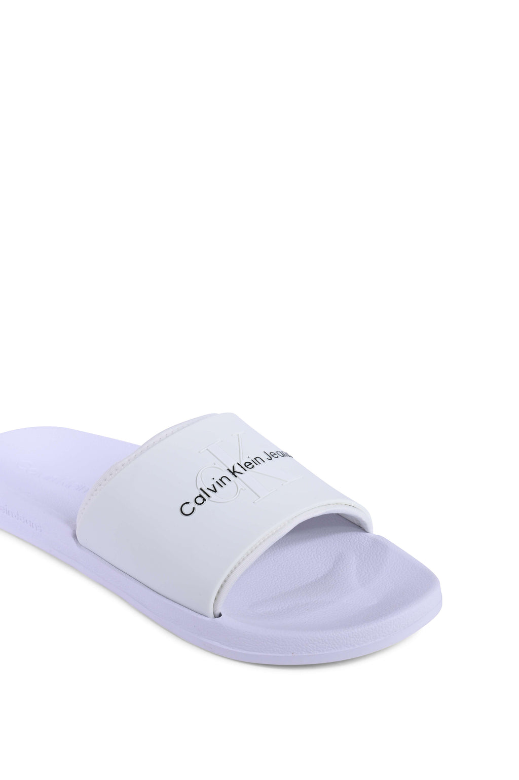 Ciabatte Calvin Klein da uomo bianche YM0YM00361YBR
