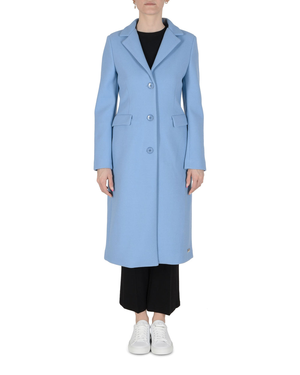 19V69 Italia Cappotto Donna Azzurro AMINA AZZURRO CHIARO