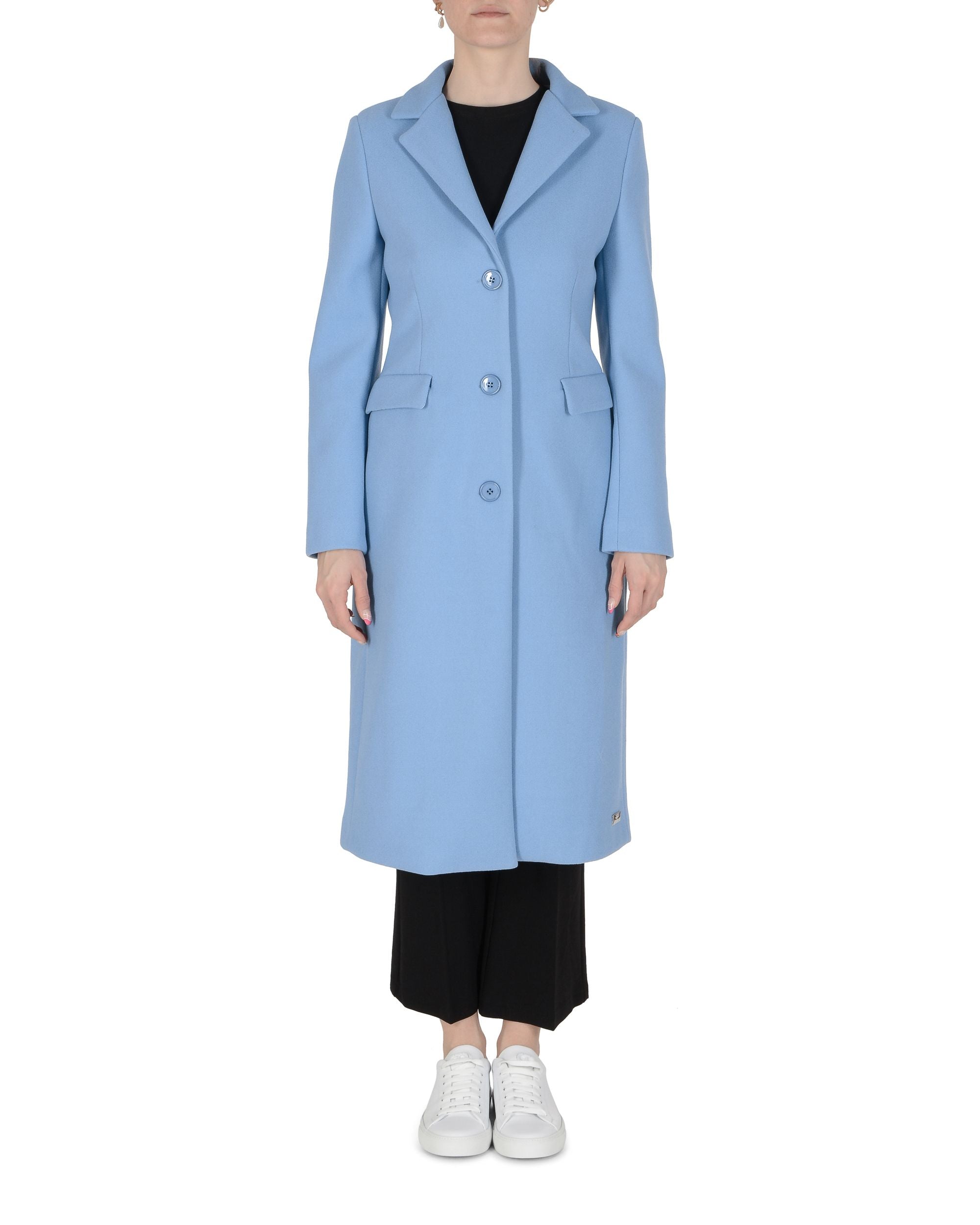19V69 Italia Cappotto Donna Azzurro AMINA AZZURRO CHIARO