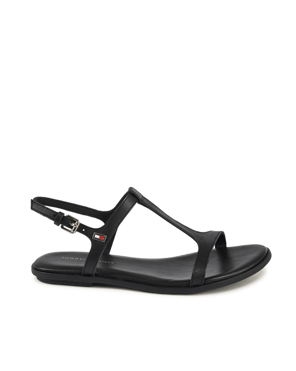 Sandalo da donna Tommy Hilfiger nero FW0FW07930BDS