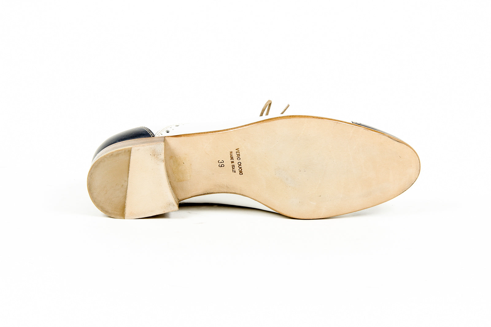 Kiton Brogue Donna D35803 VINAP BLEU PRESTIGE BIANCO