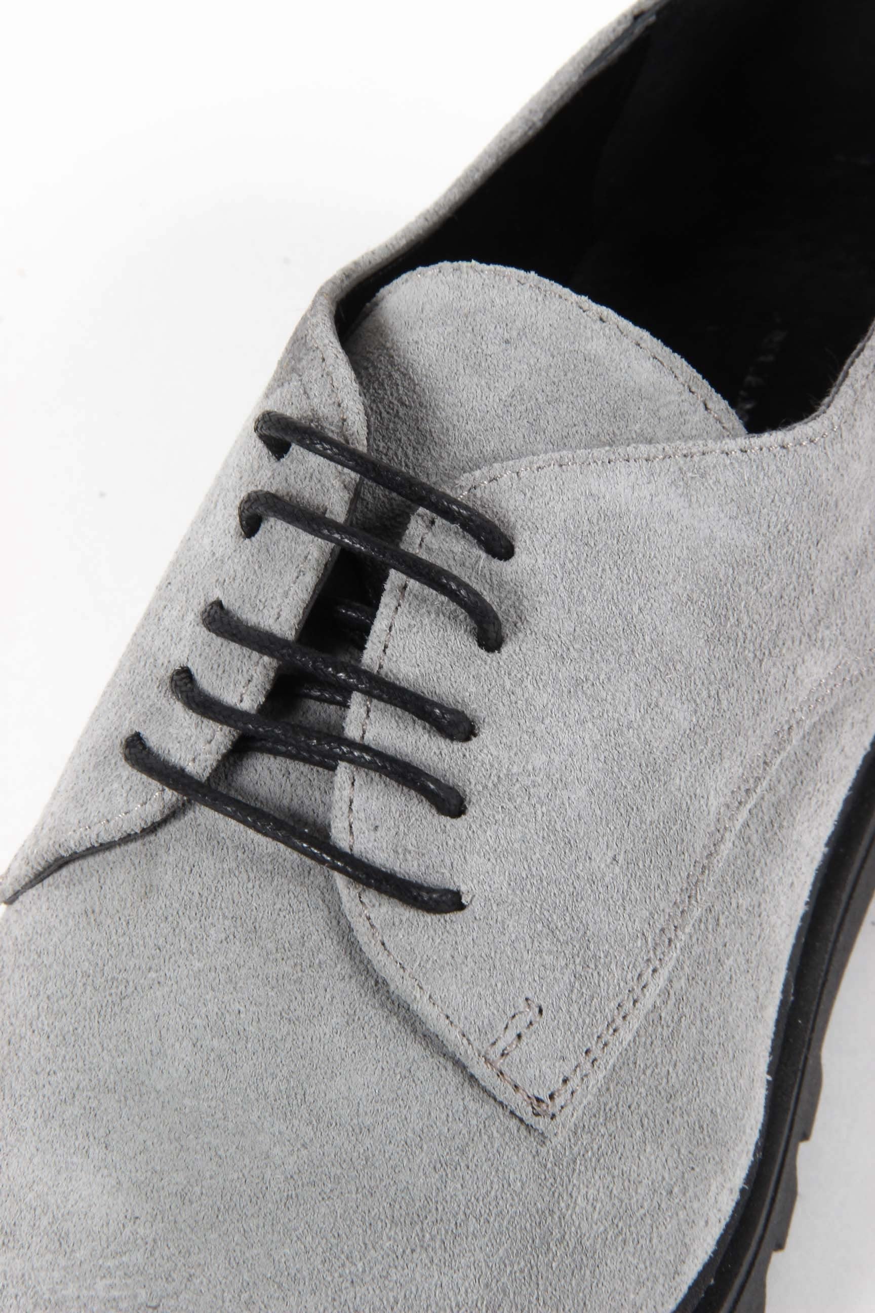 Scarpa stringata da donna V 1969 Italia C01 CAMOSCIO GRIGIO