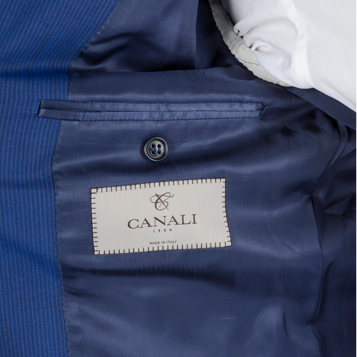 Abito da uomo Canali maniche lunghe blu