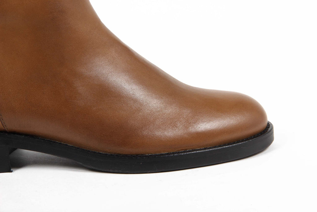 Stivaletto Donna V 1969 Italia C13 VITELLO CUOIO