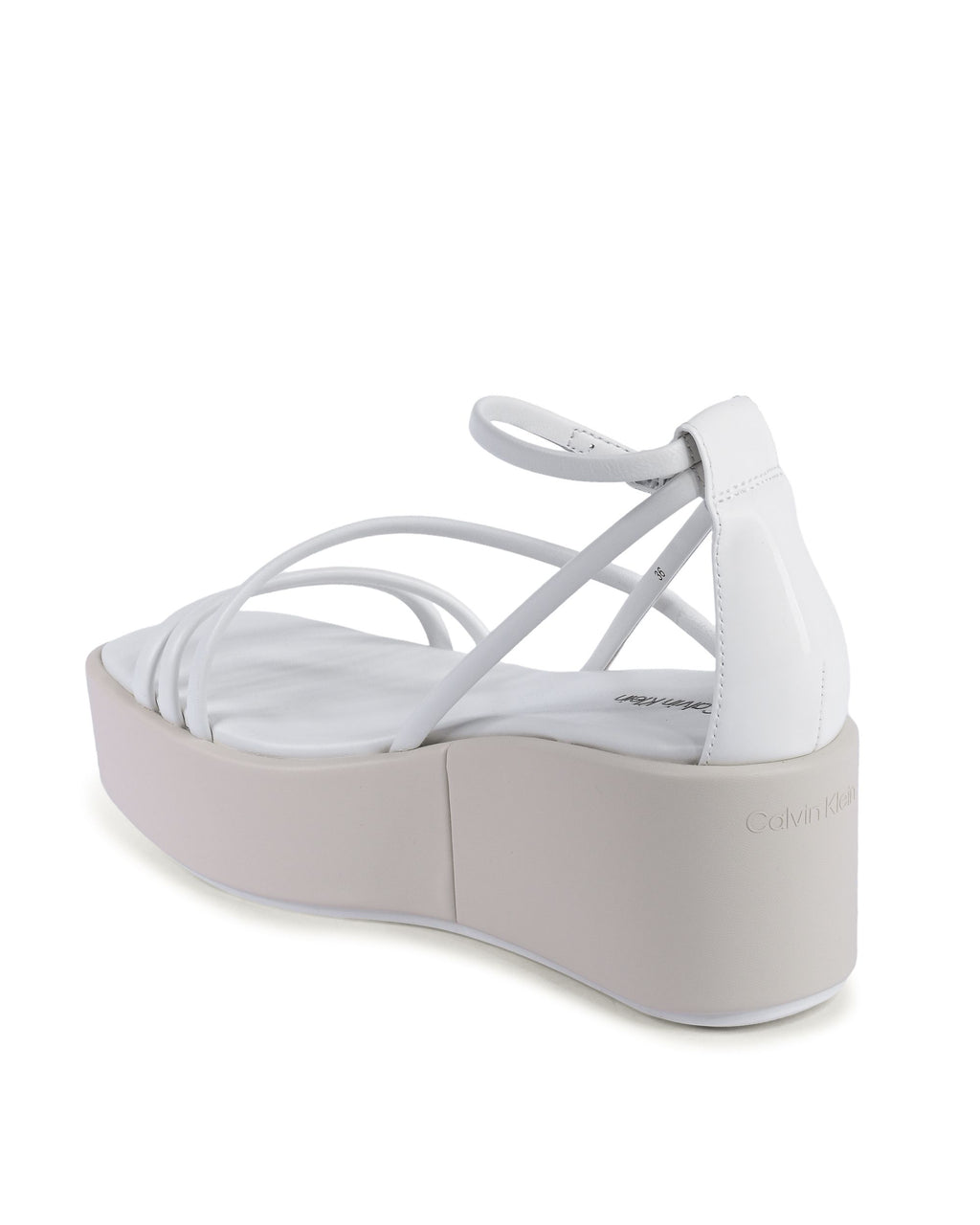 Calvin Klein Zeppa da donna bianca HW0HW019490K9