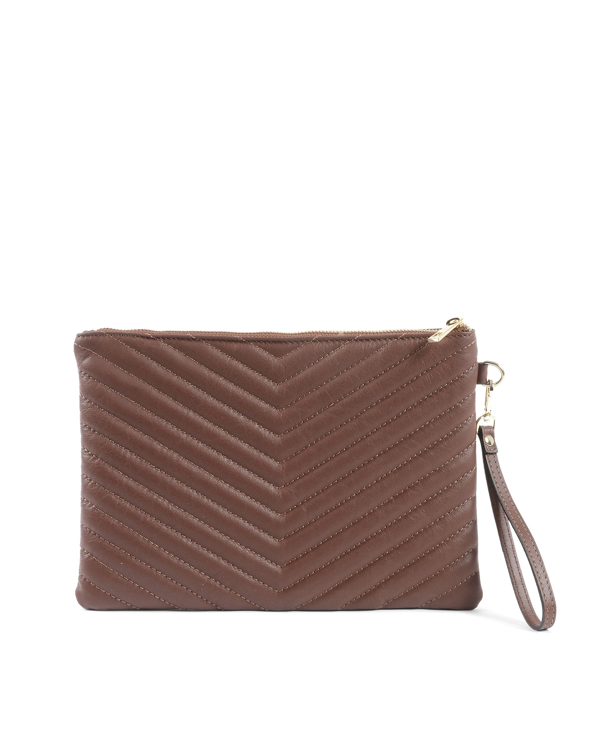 Borsa Donna V Italia Marrone V613 52 SAUVAGE BRUCIATO