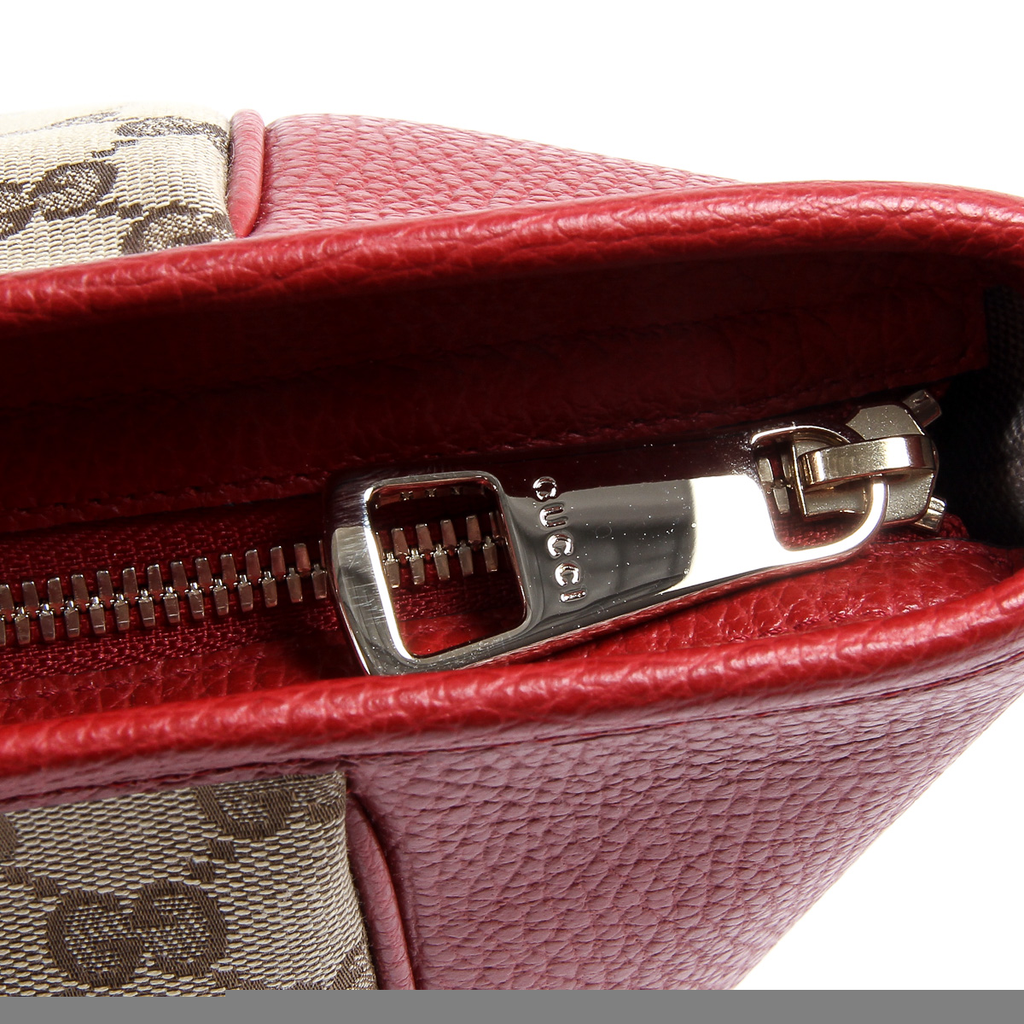 Borsa a mano da donna Gucci GG Guccissima rossa 449242 8606