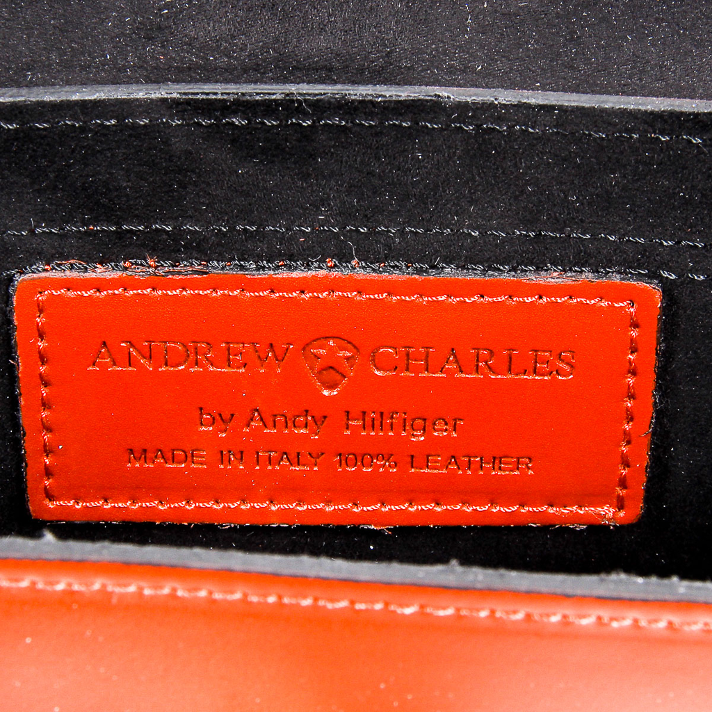 Borsa a mano da donna Andrew Charles rossa CAITLYN
