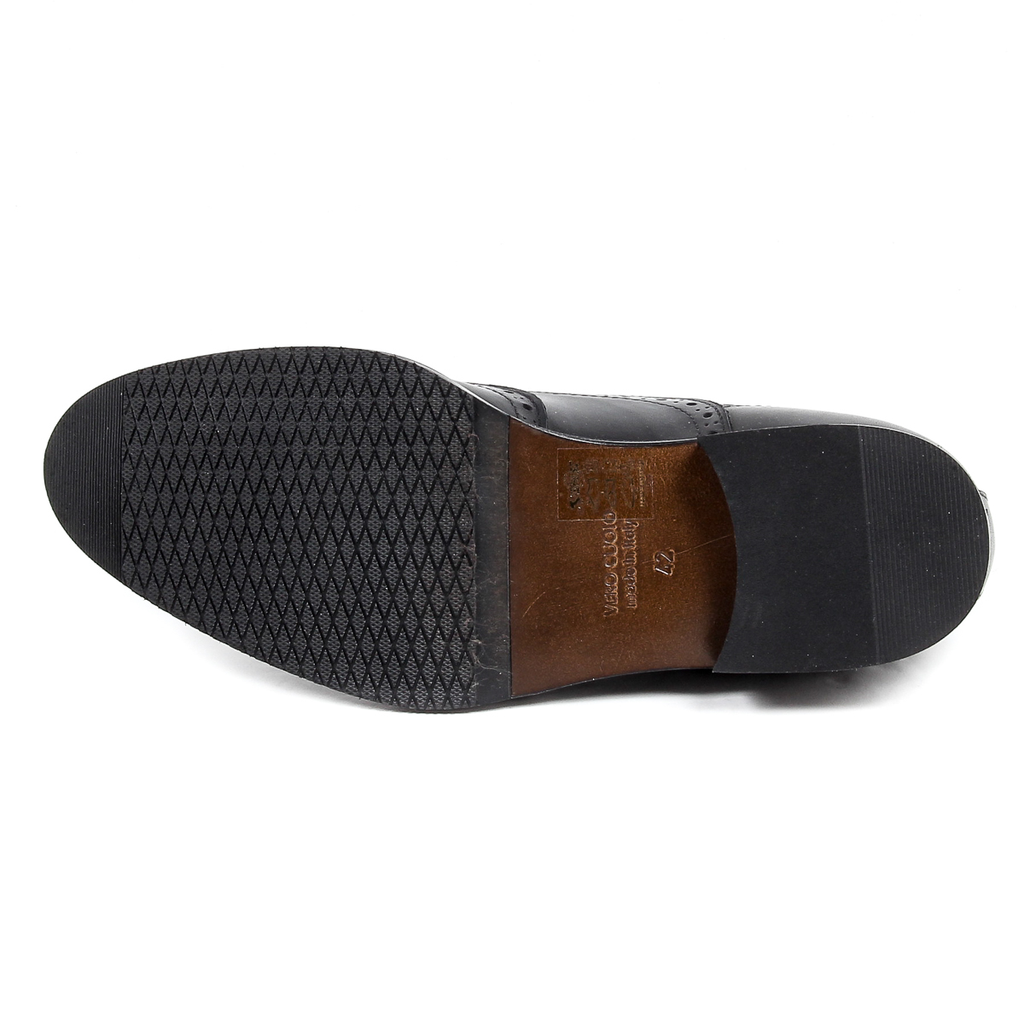 V 1969 Italia Scarpa Oxford Brogue da uomo