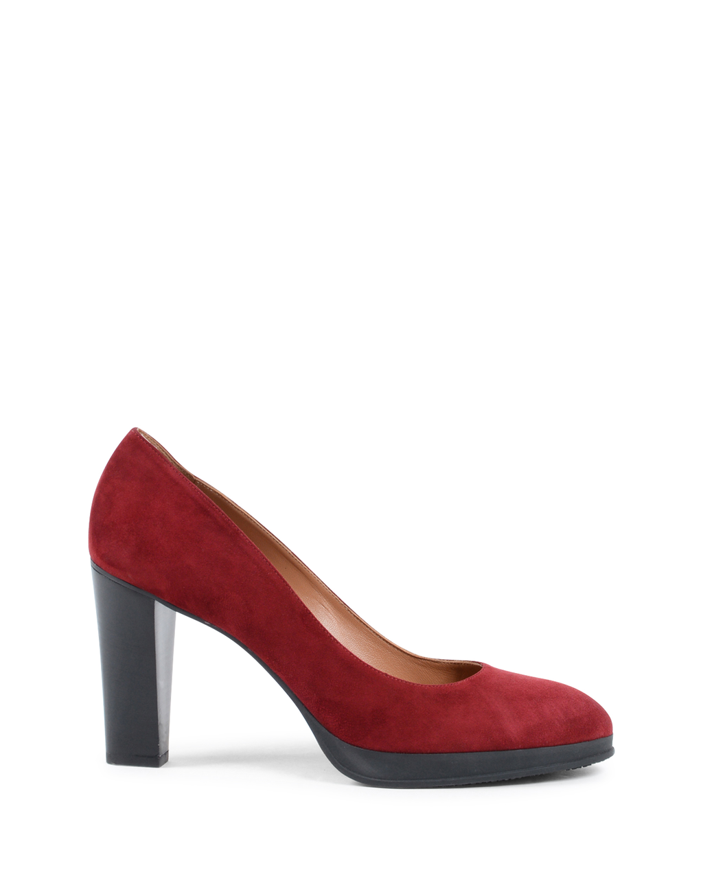 Décolleté Donna Fratelli Rossetti Nero 65174 SUEDE RUBINO