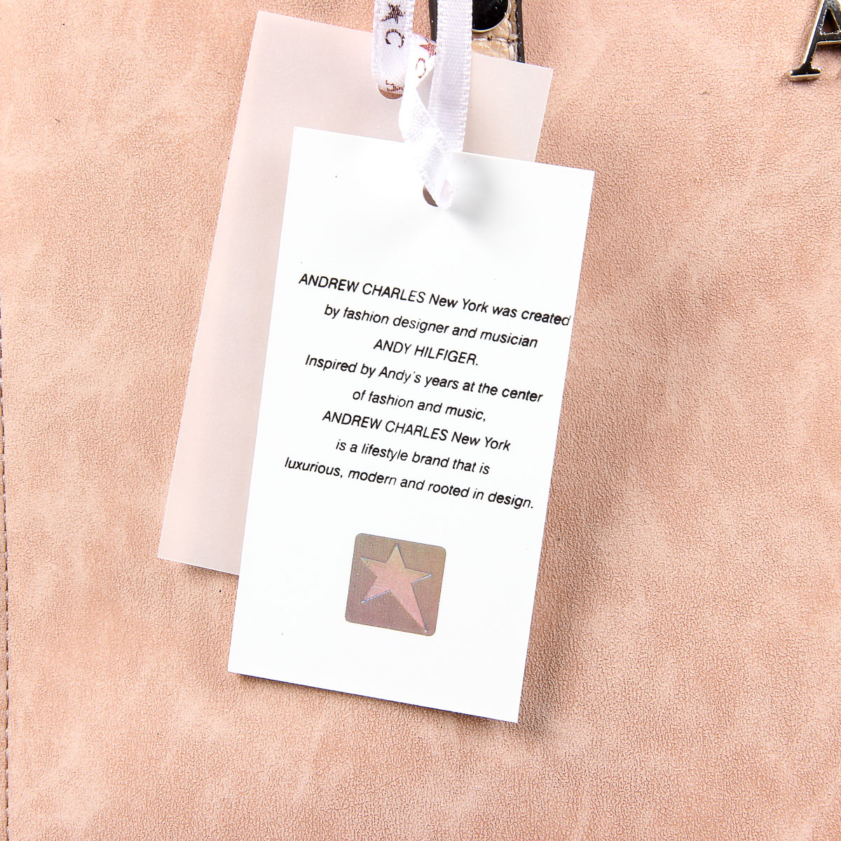 Borsa a mano da donna Andrew Charles Rosa SERINA