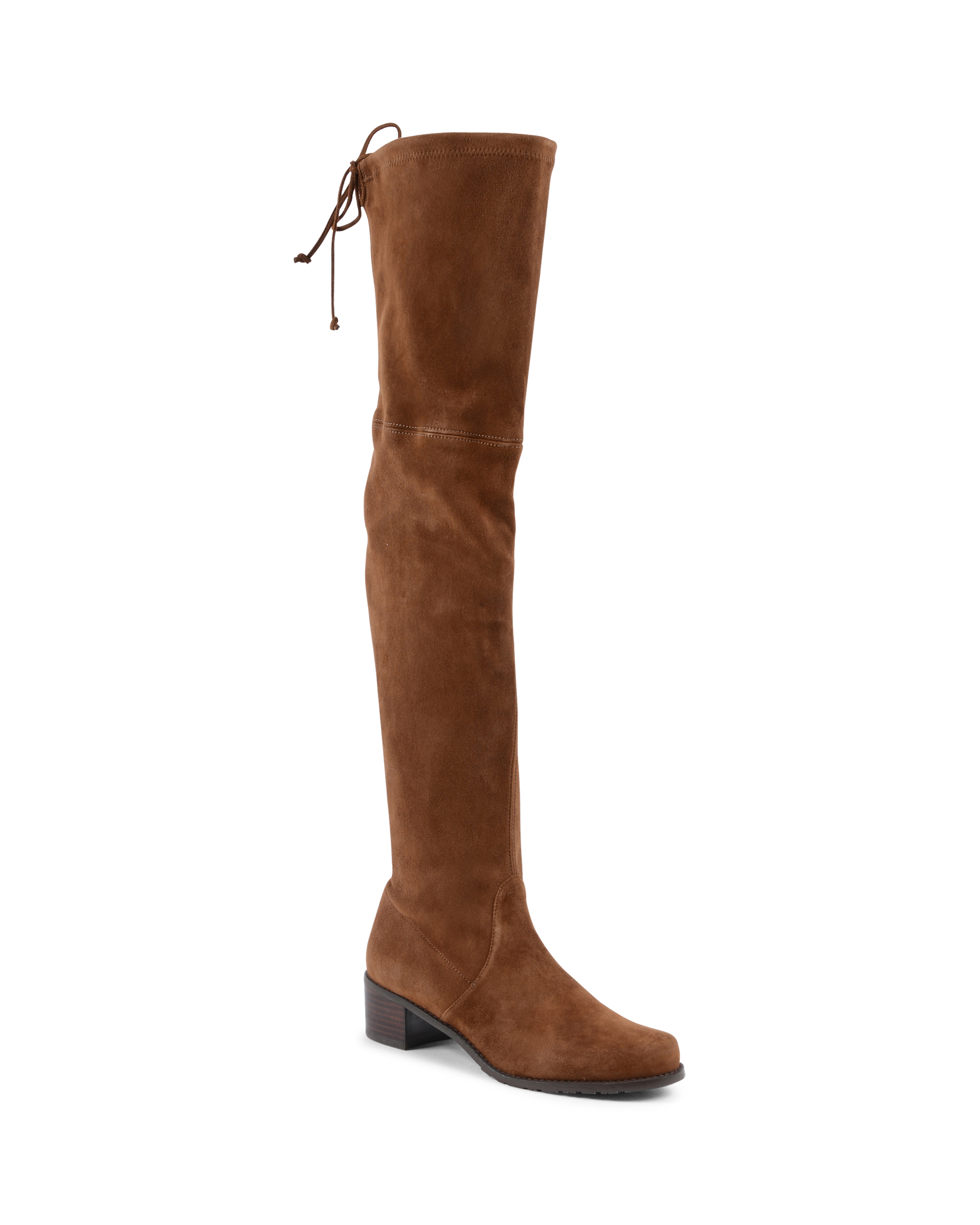Stuart Weitzman Stivali alti da donna marroni MIDLAND