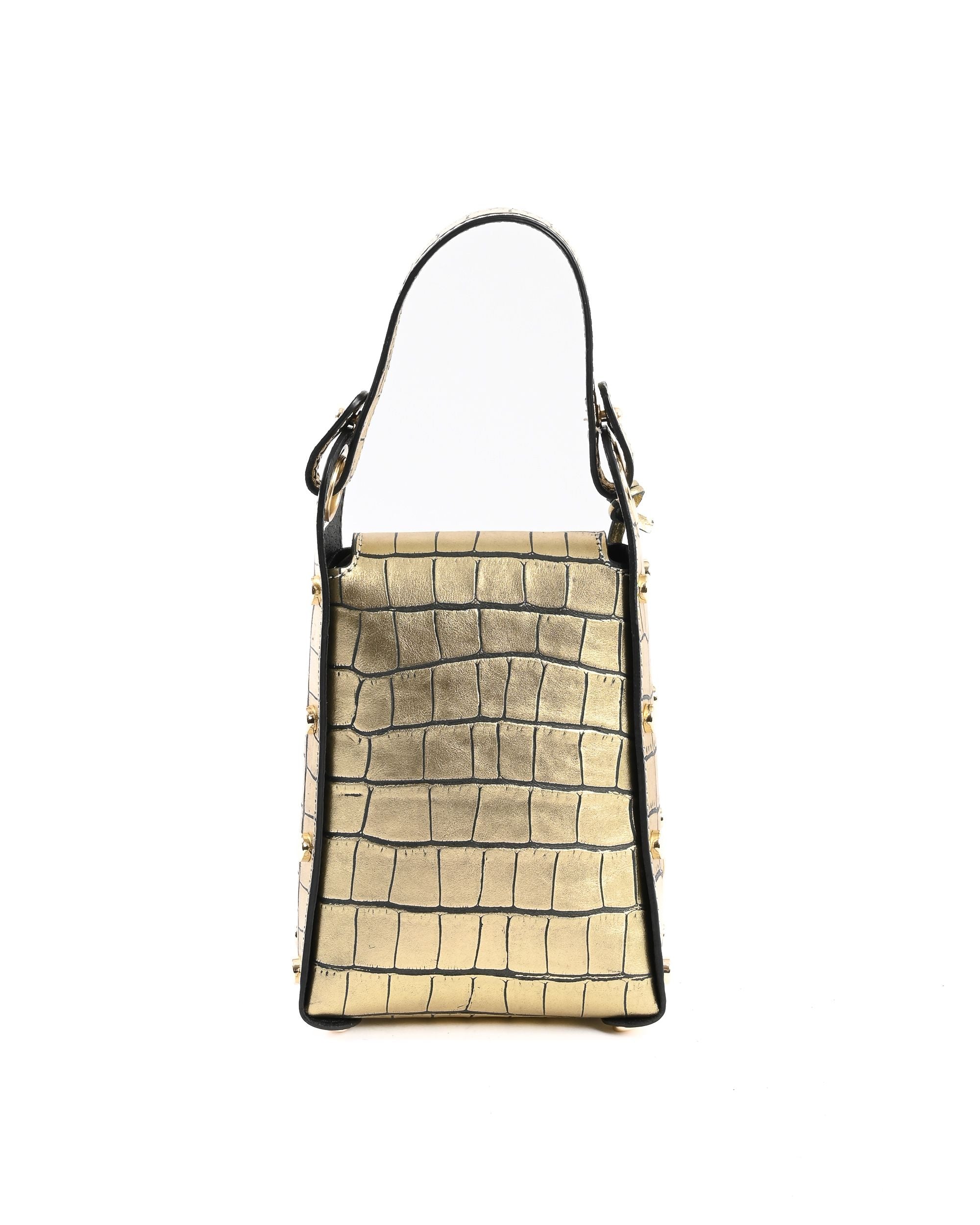 V Italia Borsa Mini Donna Oro V16-COC-GLD