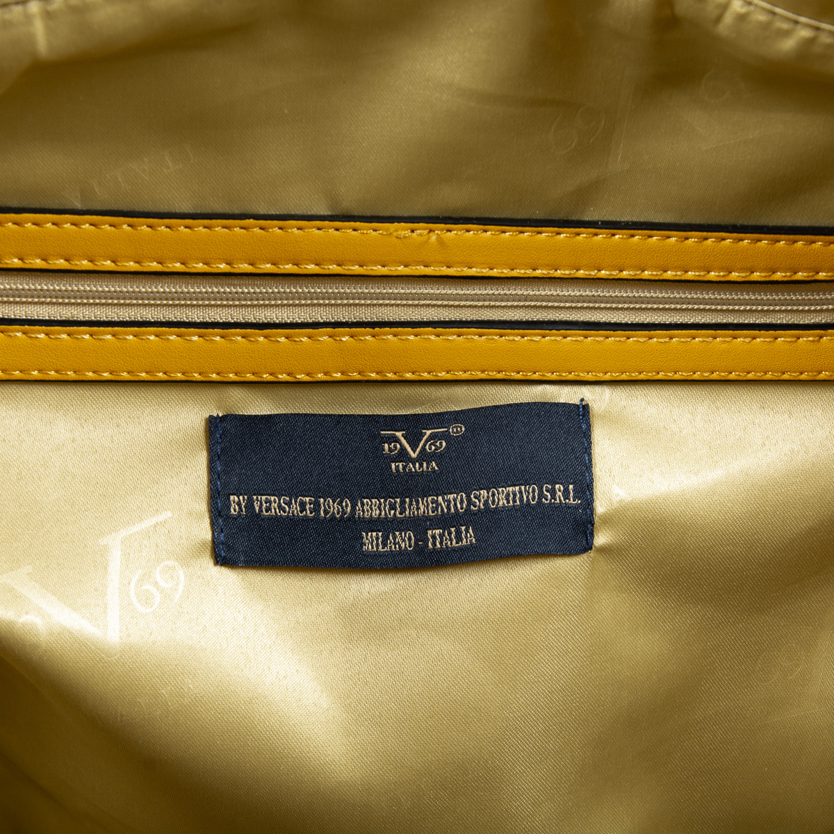 V 1969 Italia Borsa da donna gialla ROBERTA