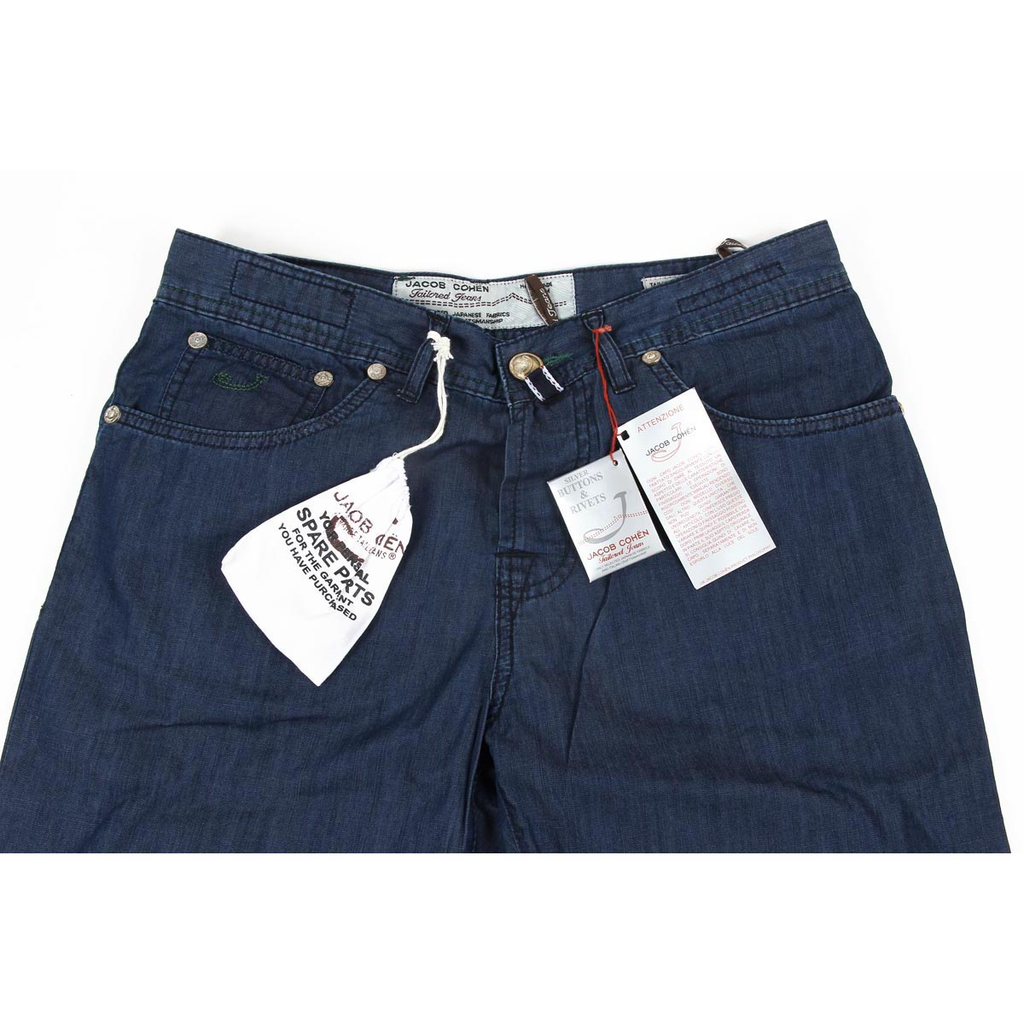 Pantaloni da uomo Jacob Cohen J688 POWER D BLU