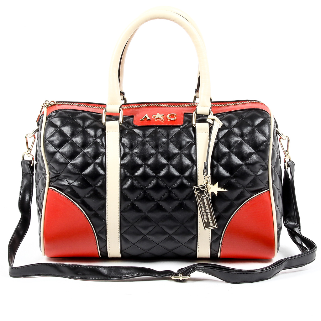 Borsa a mano da donna Andrew Charles nera ABBIE