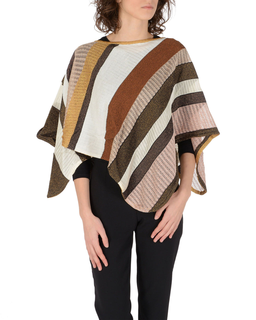 Missoni Donna Poncho Multicolore POI1PMD66820004