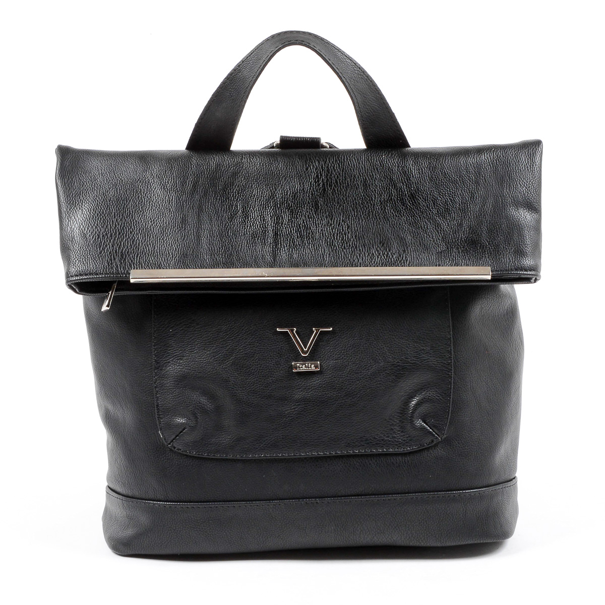 V 1969 Italia Borsa da donna nera STEFANY
