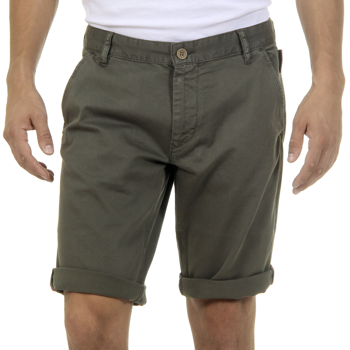 Andrew Charles Pantaloncini da uomo verdi SADECK