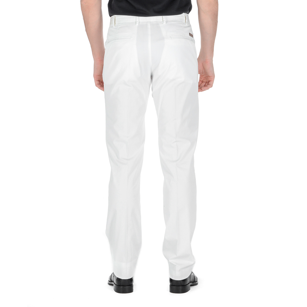 Pantaloni Armani Collezioni Uomo Bianchi