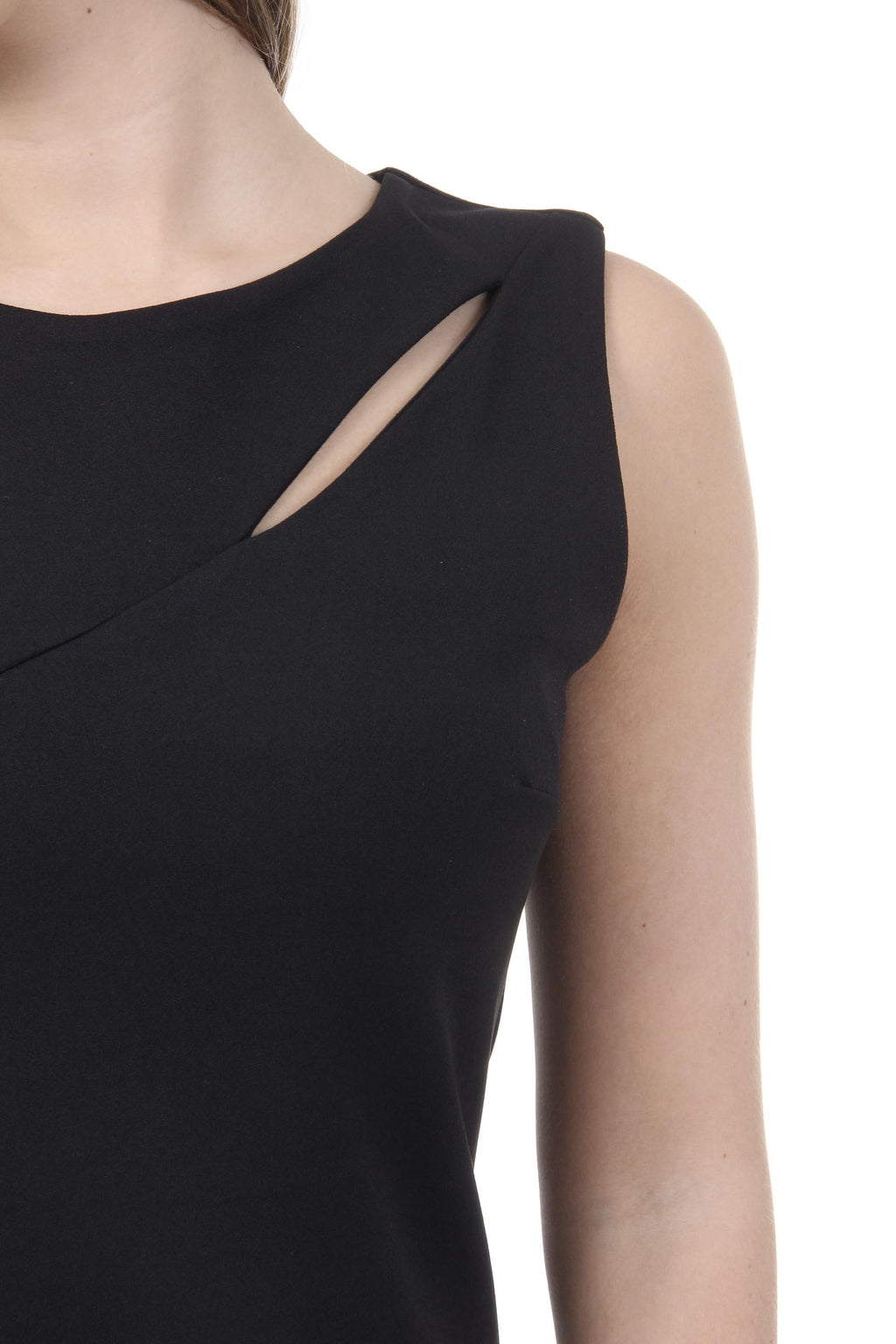 Abito da Donna V 1969 Italia ABITO VARDY TESS. CREPE SCUBA NERO