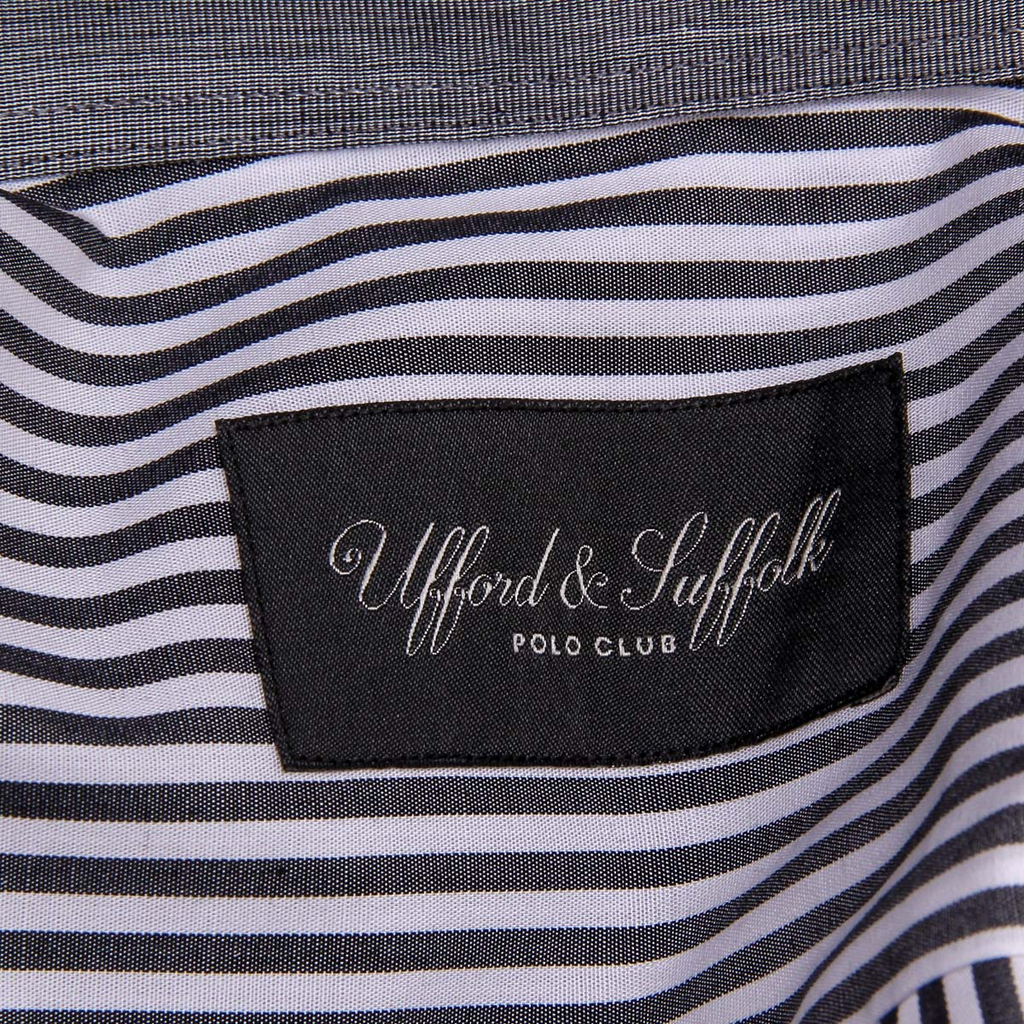 Maglietta da uomo Ufford & Suffolk Polo Club USC01 A2 NERO