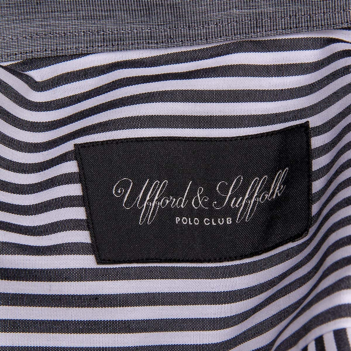 Maglietta da uomo Ufford & Suffolk Polo Club USC01 A2 NERO