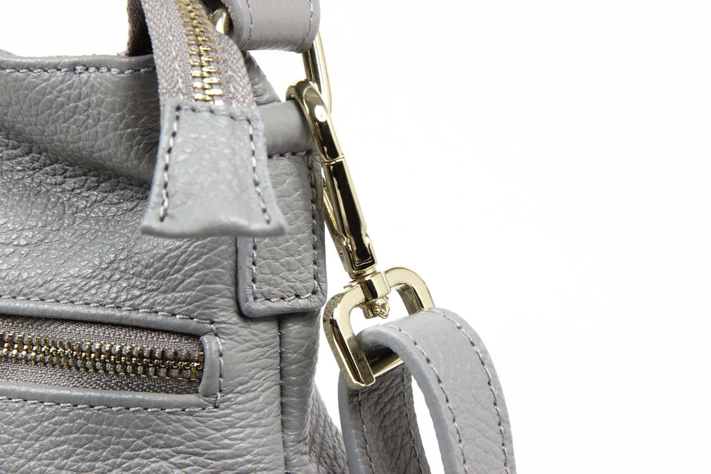 Borsa da donna V 1969 Italia V010 ALCE DOLLARO GRIGIO