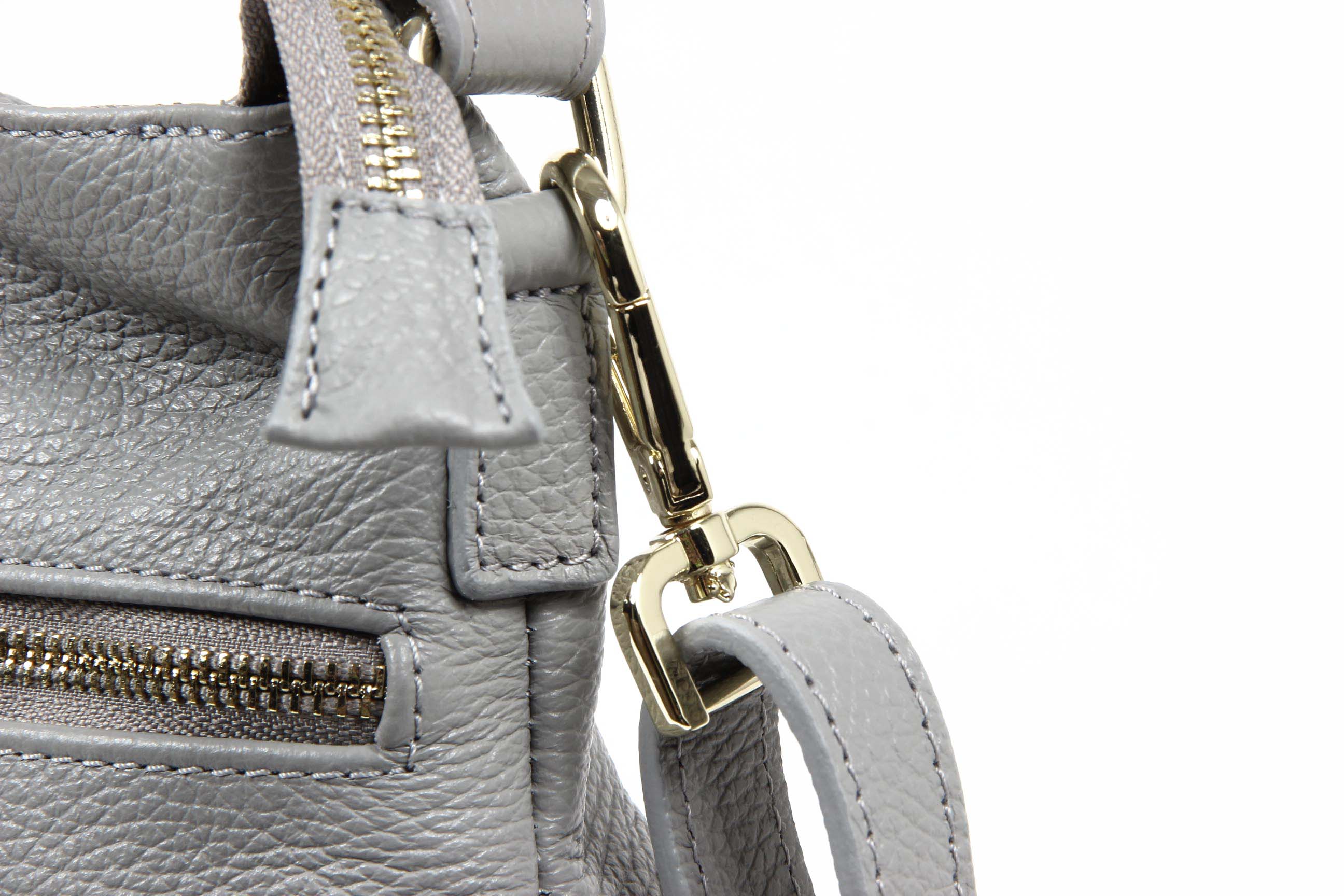 Borsa da donna V 1969 Italia V010 ALCE DOLLARO GRIGIO