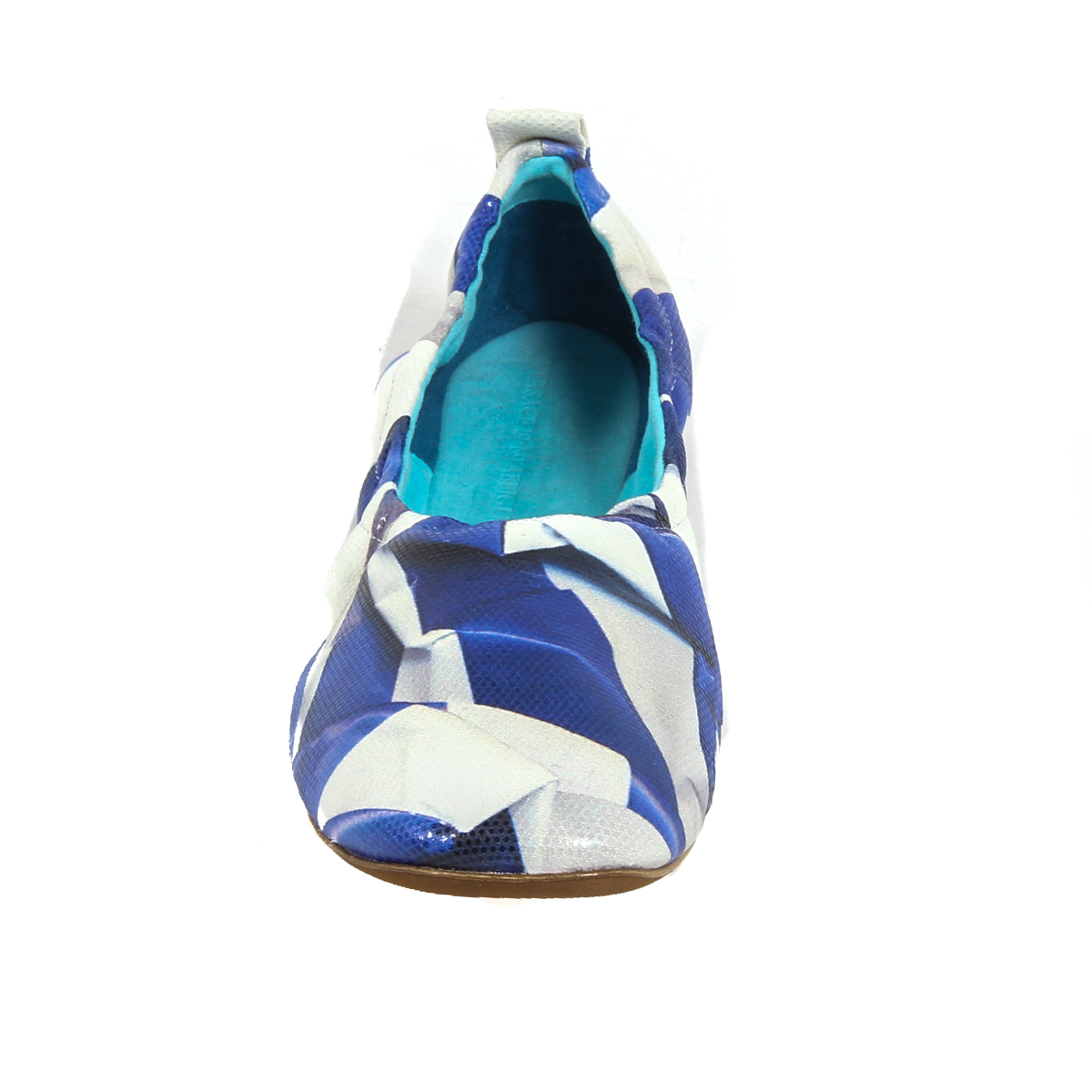 V 1969 Italia Ballerina da donna 302999 OTTICO BEIGE AZZURRO