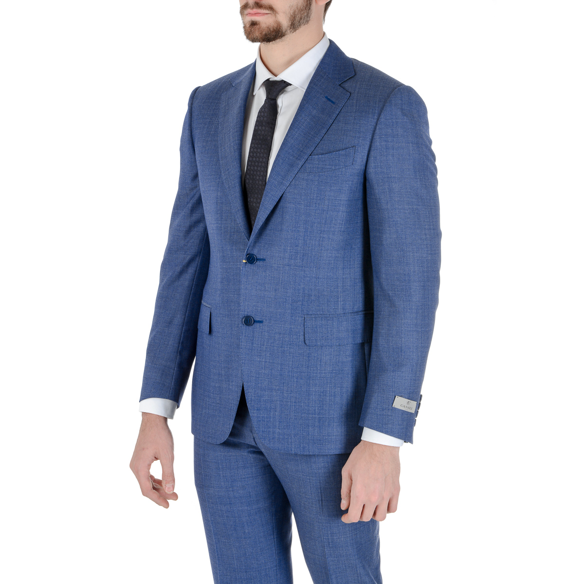 Abito da uomo Canali maniche lunghe blu