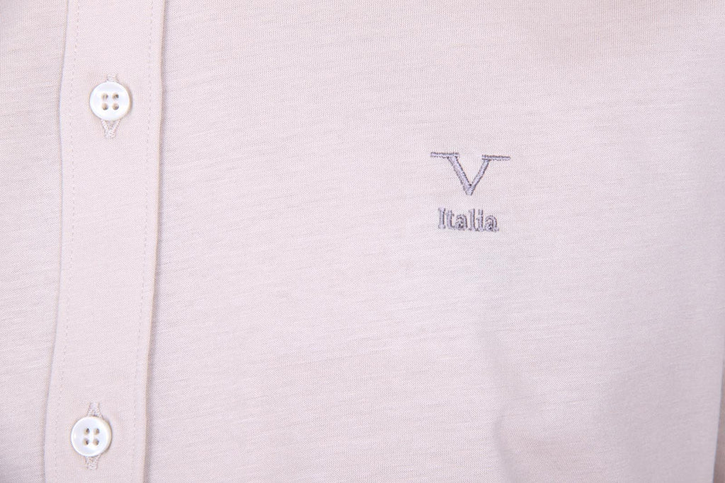 V 1969 Italia maglia da uomo a maniche lunghe Paris Jersey Beige