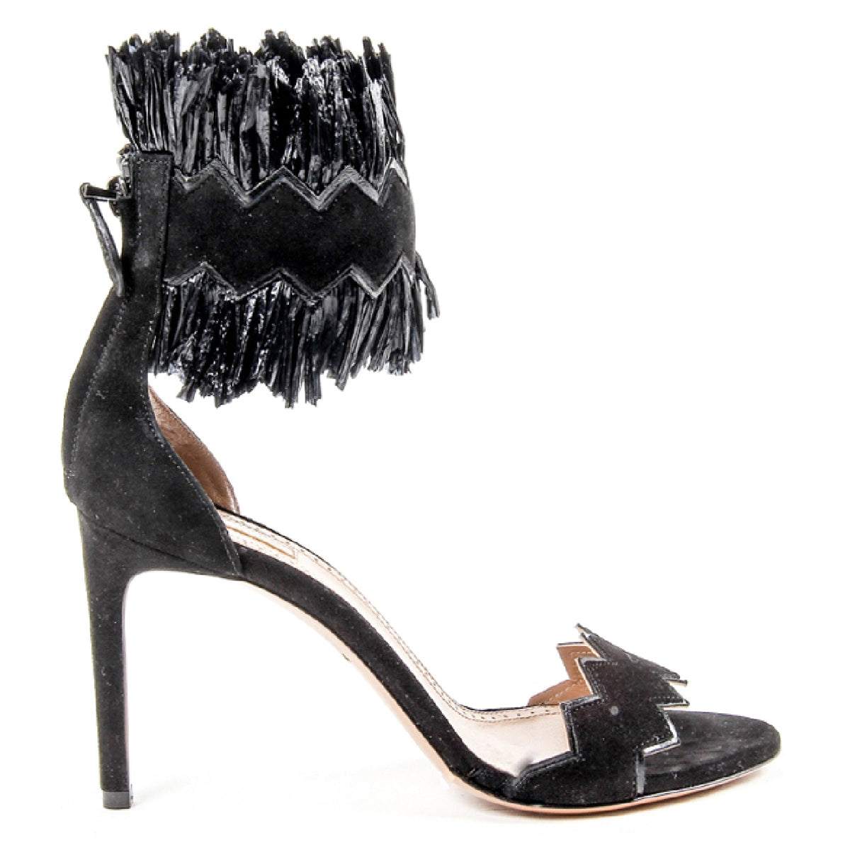 Sandalo con cinturino alla caviglia da donna Alaia 6E3X899CH03 C999