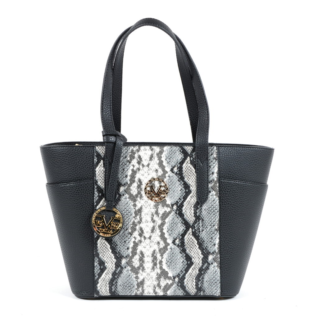 V 1969 Italia Borsa da donna nera KIEV