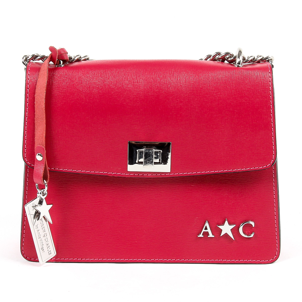 Borsa a mano da donna Andrew Charles Fuxia MELODY