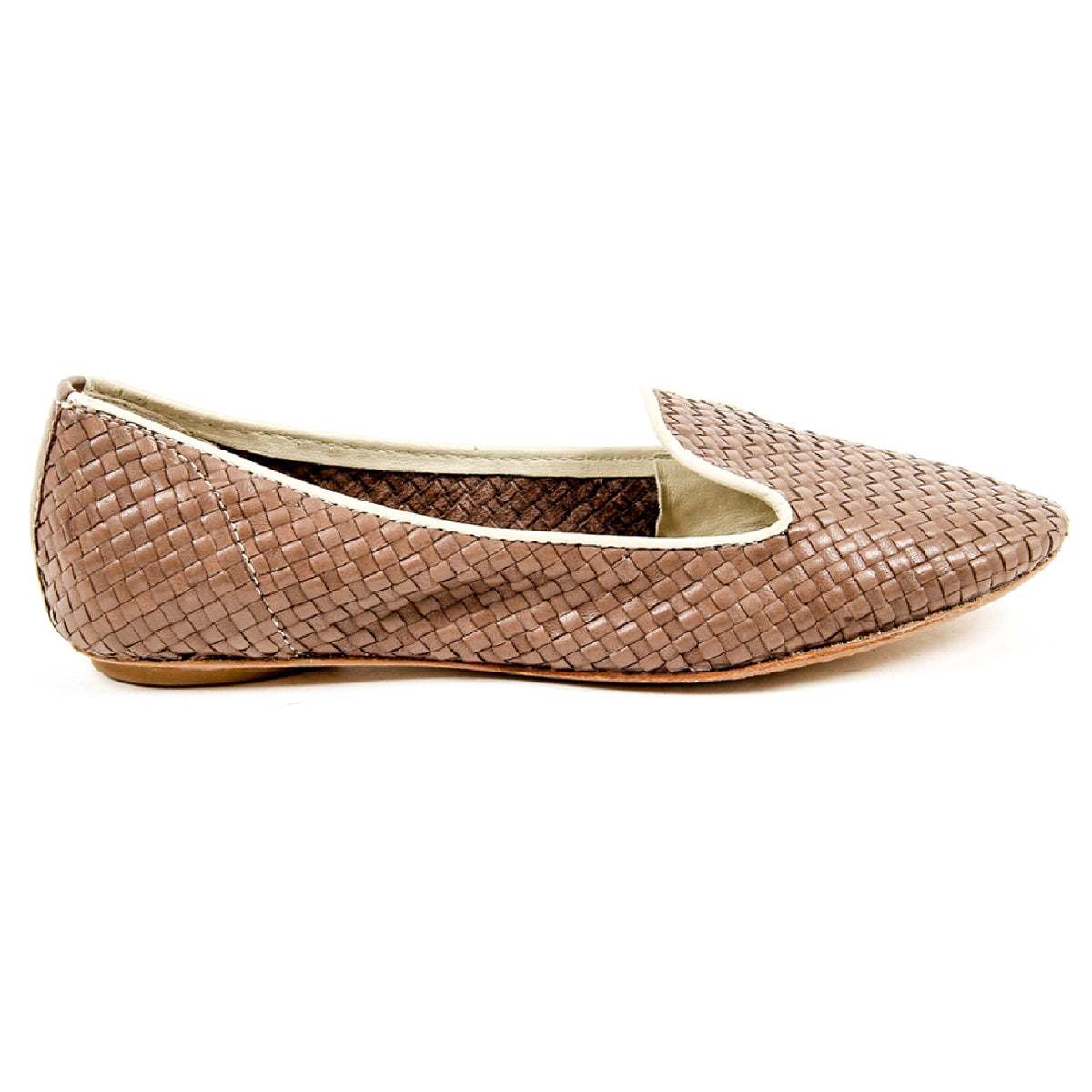 Dragon Diffusion Ballerina da donna pantofola marrone formica bianca
