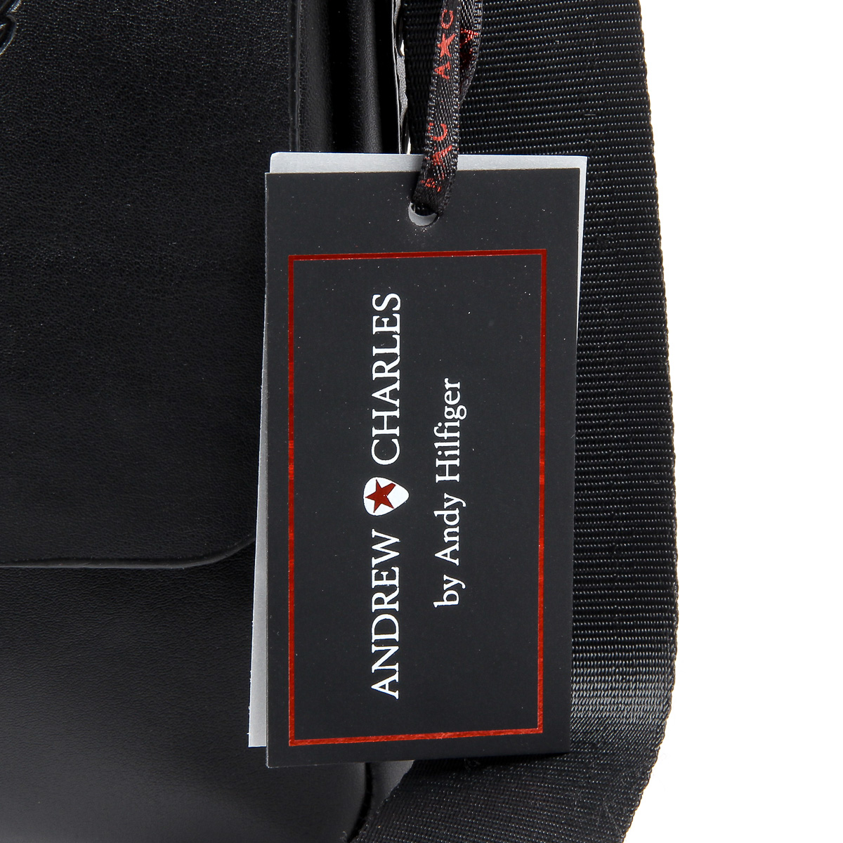 Borsa a mano da uomo Andrew Charles nera CARL