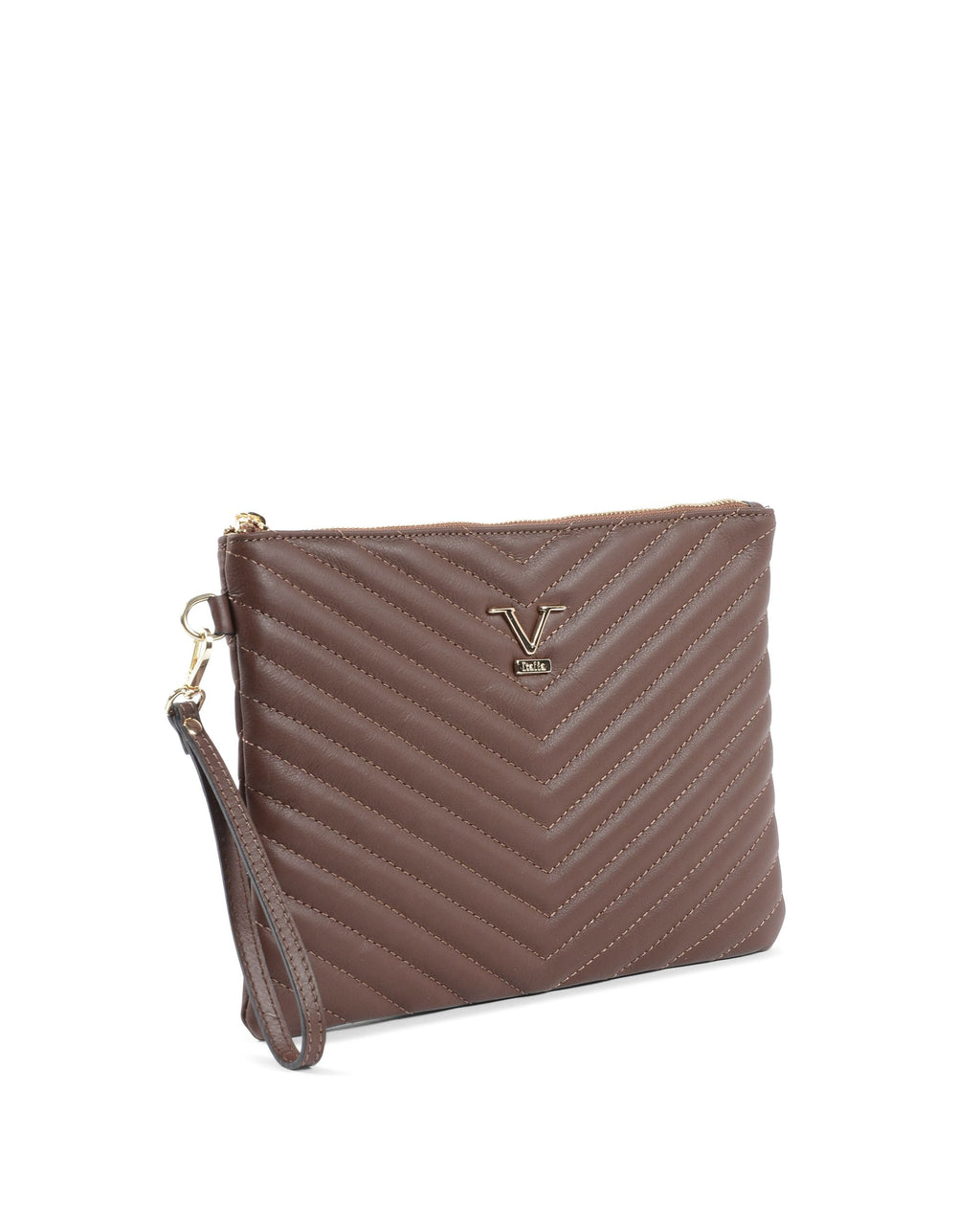 Borsa Donna V Italia Marrone V613 52 SAUVAGE BRUCIATO