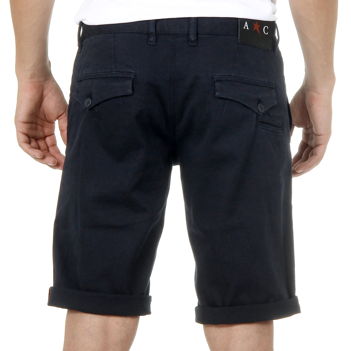 Andrew Charles Pantaloncini da uomo blu SADECK