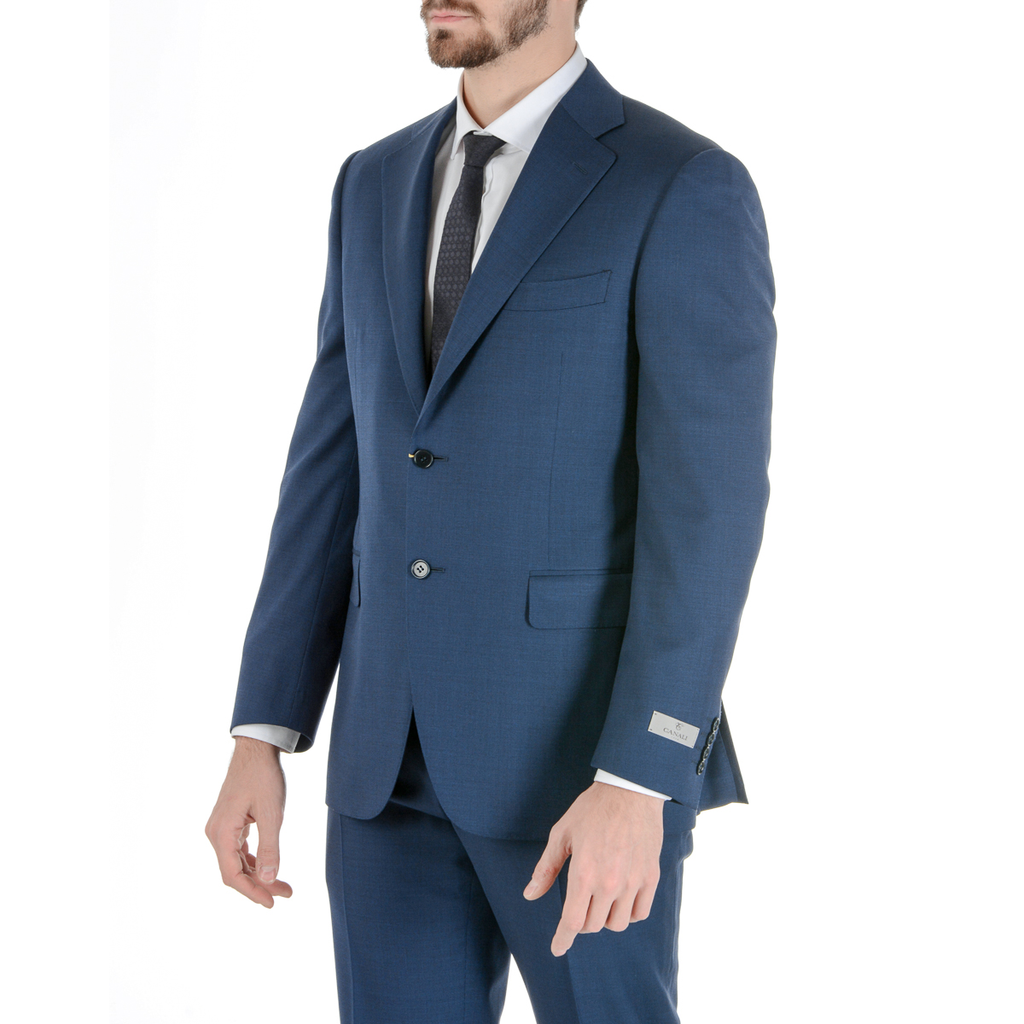 Abito da uomo Canali maniche lunghe blu