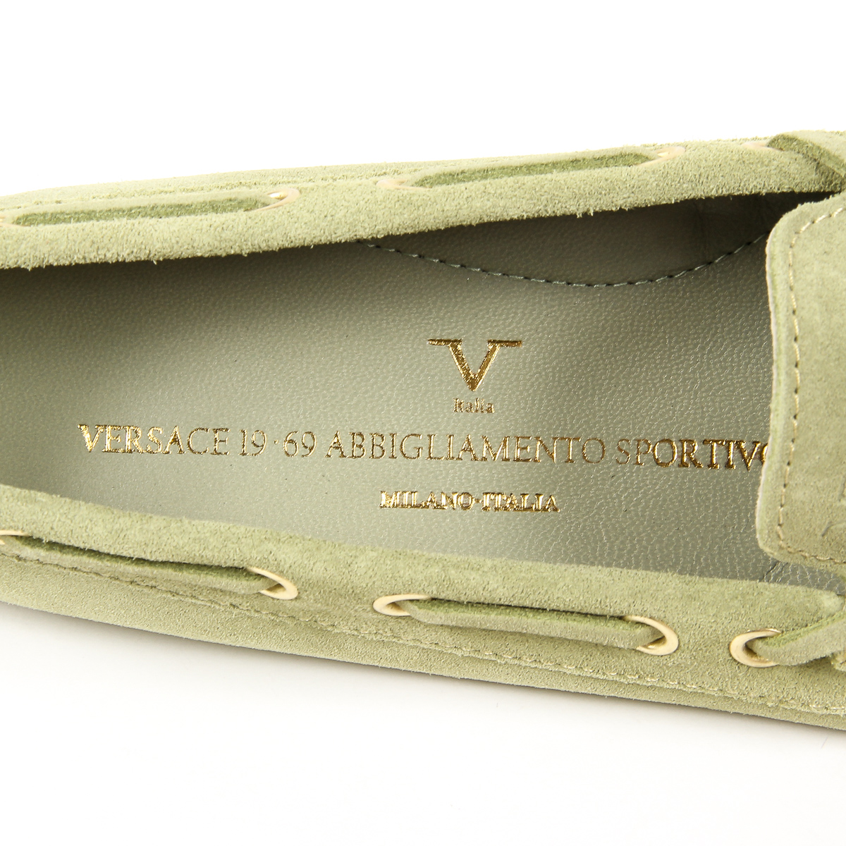 V 1969 Italia Womens Loafer Green TORINO