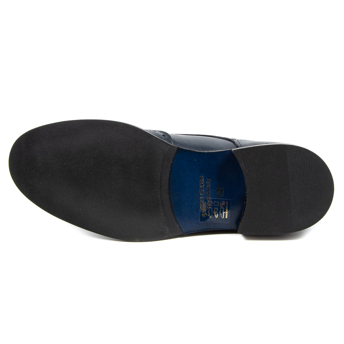 V 1969 Italia Scarpa Brogue da Uomo Blu VERNON
