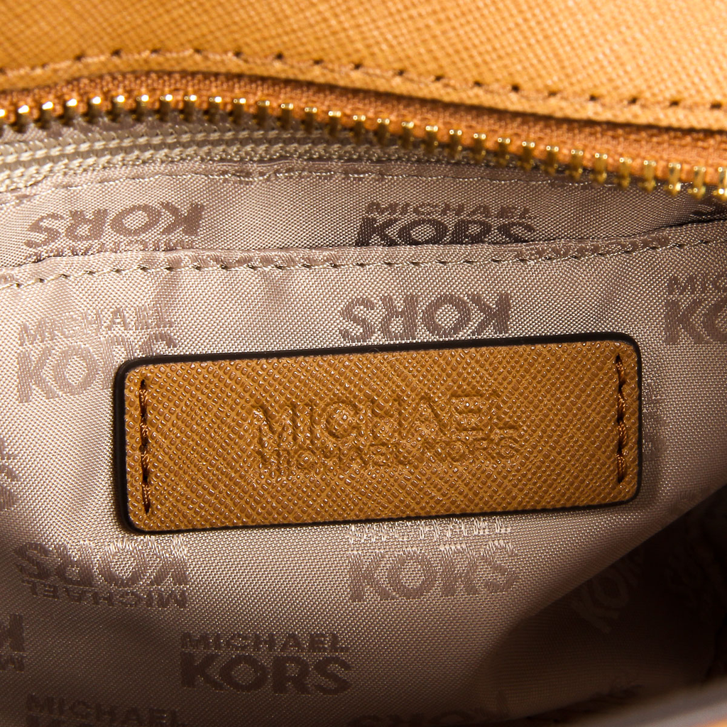 Borsa a mano da donna Michael Kors DILLON 35T7GAIS1B BRN ACORN